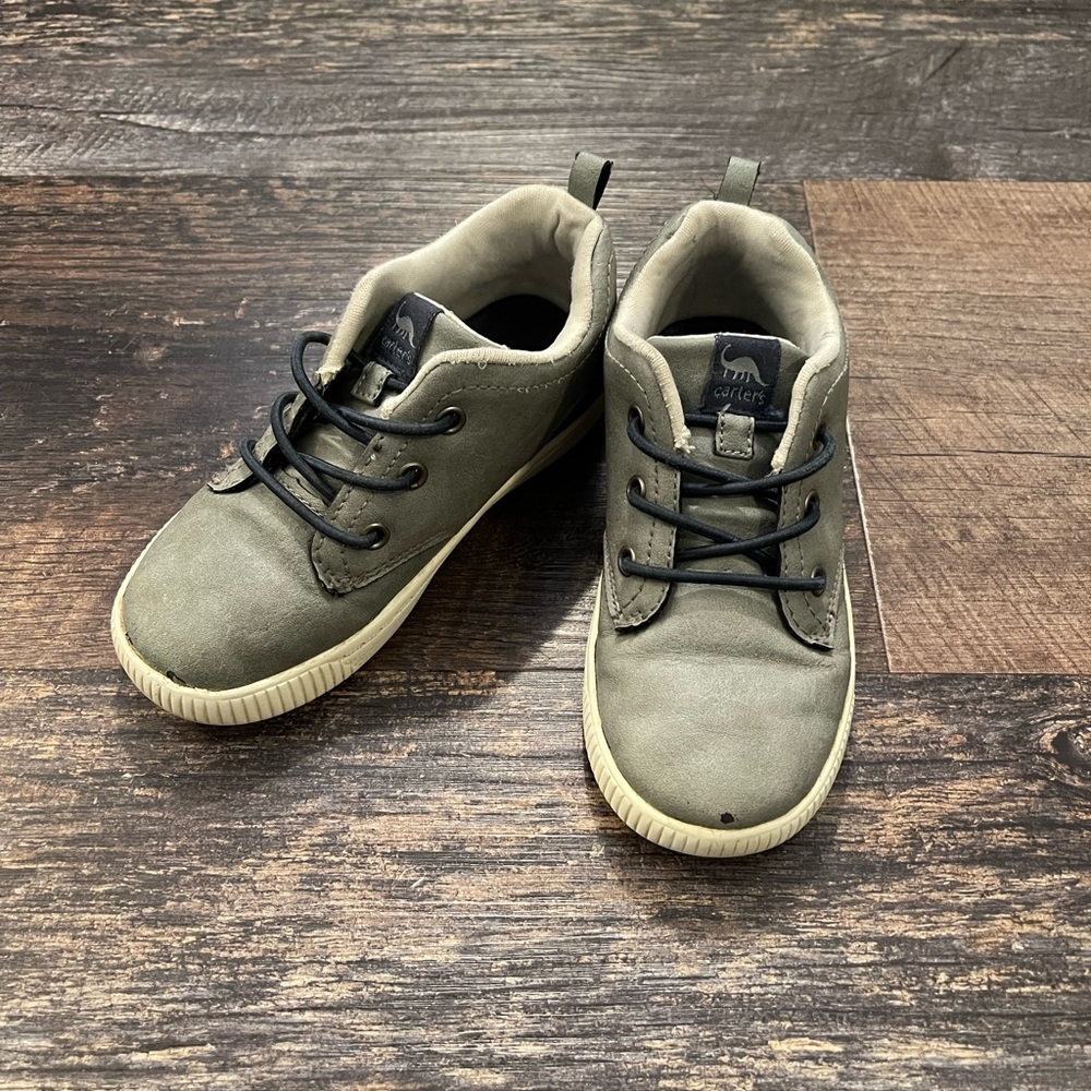 Carter’s Alva Dinosaur little boys leather shoes